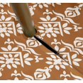 thumbnail image 3 of Vargottam Nappe d'Intérieur/extérieur 58 pouces avec trou de parapluie et Fermeture Éclair, imperméable à l'eau, Couvre-table pour la table arrière - Brun clair, 3 of 7