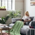 thumbnail image 4 of CEHVOM 70*100cm Super Soft Warm Solid Warm Micro Plush Fleece Blanket Throw Rug Sofa Bedding Clearance, 4 of 5