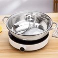 thumbnail image 2 of LCXmlly Ensemble de Casseroles à Double Saveur en Acier Inoxydable : Cuisinière à Induction Binaurale Compatible, 2 of 5