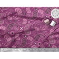 thumbnail image 2 of Soimoi Tissu Cambric en Coton Tissu Imprimé Floral et Cachemire 1 Yard 56 Pouces de Large, 2 of 5