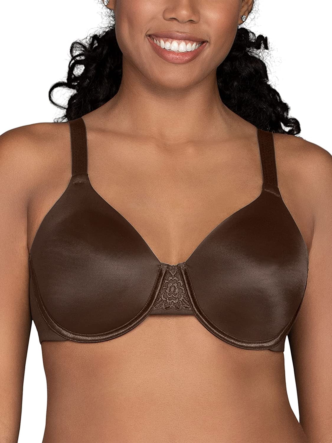 Vanity Fair Womens Beauty Back Full Figure Back Smoothing Minimizer Bra, 42C