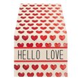 thumbnail image 2 of Boovnll Valentines Day Table Runner, 13x47" Valentine's Day Printing Table Runner, Valentines Table Runner for Holiday Kitchen Dining Table, Party Decor, Valentines Day Decorations, 2 of 7