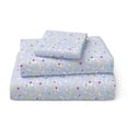 thumbnail image 1 of Mainstays Kids Microfiber Bed Sheet Set, Twin, Stars, 3 Pieces, 1 of 8
