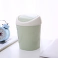 thumbnail image 4 of RRJ Desktop Trash Can, Shake Lid Plastic Waste Bin, Mini Office Desk Garbage Can, Car Home Kitchen Restaurant Storage Container, Small Space Trash Basket, 4 of 6