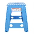 thumbnail image 1 of Fyydes Foldable Stool,Portable Living Plastic Dots Folding Step Stool Anti-slip Foldable Adults Chair, Plastic Stool, 1 of 9