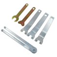 thumbnail image 3 of BTOER Angle Grinder Spanner Wrench Key Flanged Wrench Metal Spanner For Grinder Hubs Arbors Devices Fasteners Power Tool Accessories, 3 of 9