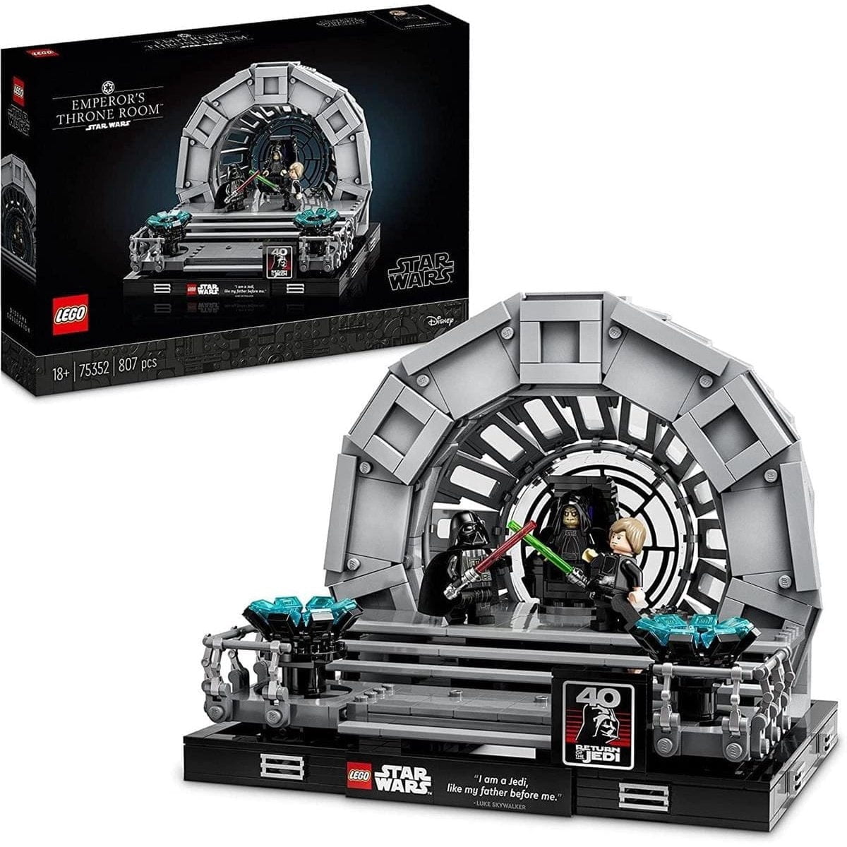 Lego Star Wars Emperor’s Throne Room Diorama 75352