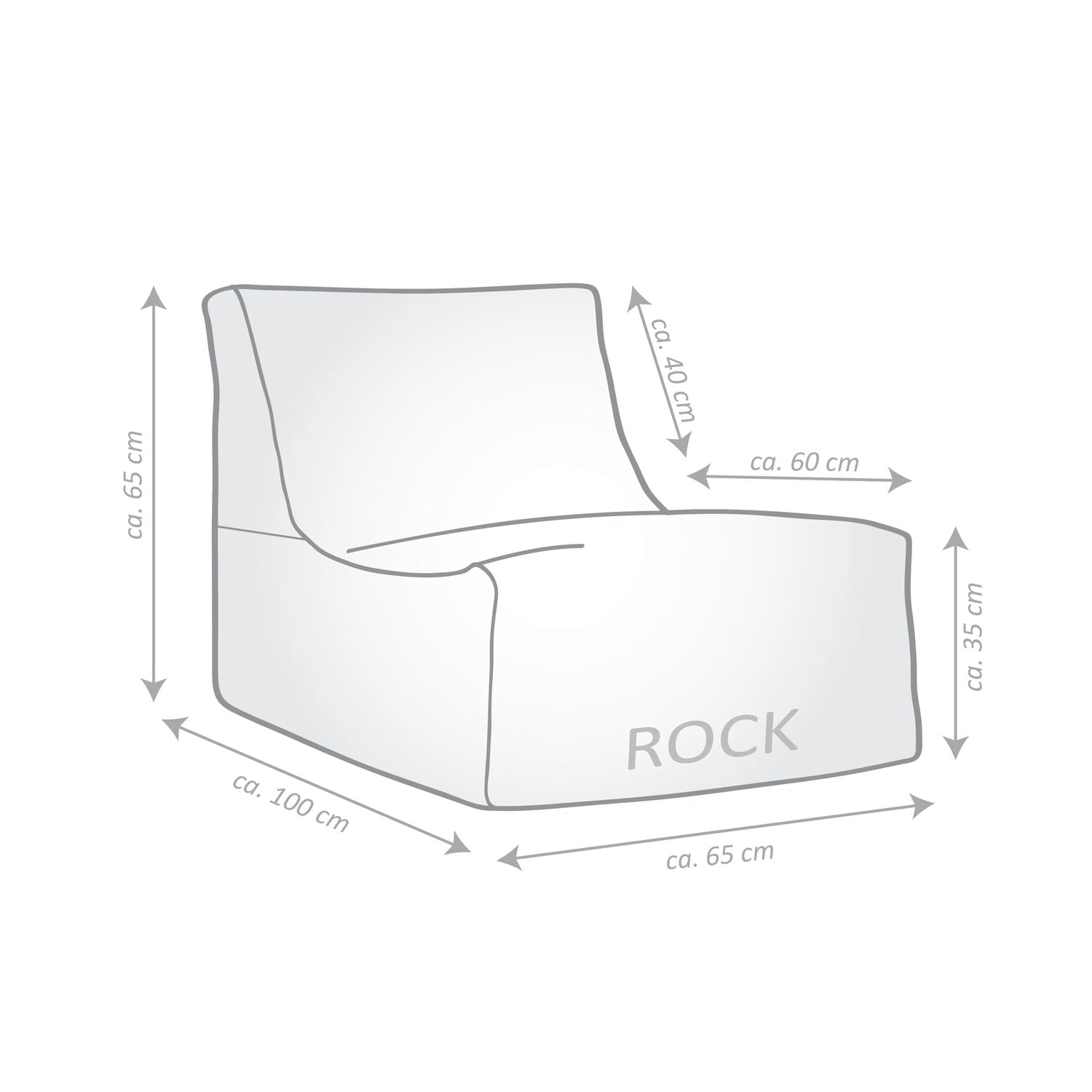 Fauteuil poire Gouchee Home Rock Velvet Cuivre – Velours polyester avec rembourrage en billes de polystyrène, adapté aux adultes et aux adolescents, siège léger et portable pour dortoir ou salon