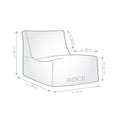 thumbnail image 2 of Gouchee Home Rock Velvet Copper Bean Bag Chair – Furniture-Grade Polyester Velvet with Polystyrene Bead Filling, Suitable for Adults and Teens, Lightweight & Portable Seating for Dorm or Living Room, 2 of 4