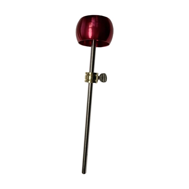 Decodeary Bass Drum Pedal Professional Replacement for Instrument Red Percussion Red length 19.5cm