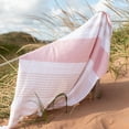 thumbnail image 5 of Lulujo - Serviette Turque - Rose Tanné, 5 of 5