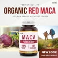 thumbnail image 3 of Herba Capsules de Maca Rouge Biologiques pour Femmes – 500 Mg, 150 Capsules / Fabriqué au Canada, 3 of 8