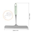 thumbnail image 2 of Unique Bargains Shower Squeegee Glass Wiper with 2 Hooks 255mm, Blue, 2 of 6