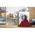 thumbnail image 2 of Ahgly Company Machine Washable Indoor Rectangle Transitional Tomato Red Area Rugs, 7' x 10', 2 of 7
