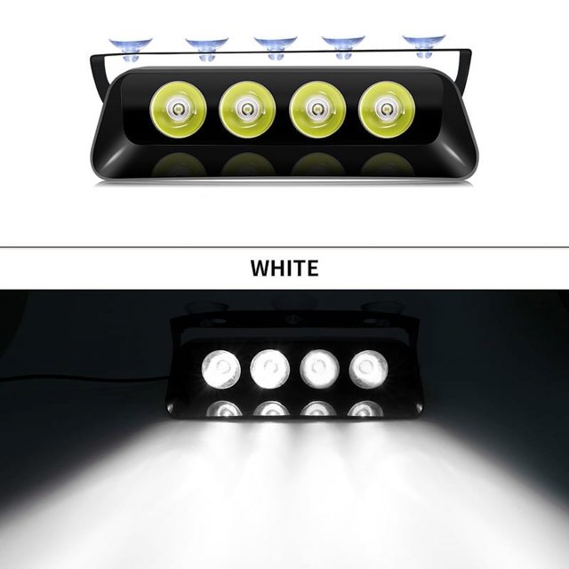 Yhmxh Home Essentials Home Appliances Suction Cup Flashing Light Automotive LED Front Gear Suction Cup Flashing Light Shovel Light Road Light Strobe Light Security Light Suction Cup Lamp