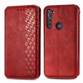 thumbnail image 3 of Case for Motorola Moto G Pro Flip Cover Wallet Flip Cover Magnetic Protective - Red, 3 of 5