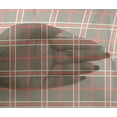 thumbnail image 4 of oneOone Viscose Chiffon Fabric Tartan Check Print Sewing Fabric BTY 42 Inch Wide, 4 of 4