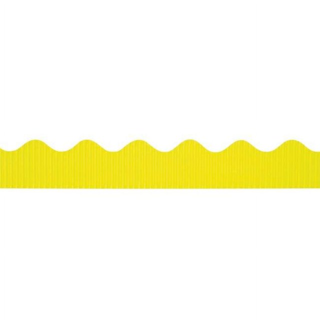 Pacon PAC37086-6 Bordure Décorative 2.25 Po x 50 Pi, Canari - 6 Rouleaux