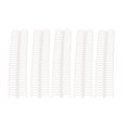 thumbnail image 2 of Loose Leaf Binding Spine, Reusable 22mm Inner Diameter Plastic Binding Rings 10 Pcs Wear Resistant PP 30 Holes  For Store Transparent, 2 of 8