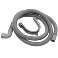 thumbnail image 4 of Tuyau d'Évacuation Universel à Coude Flexible avec Support pour Laveuse Machine à Laver 2,5 m, 4 of 8