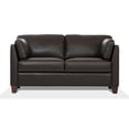 thumbnail image 2 of ACME Matias Loveseat in Chocolate Leather, 2 of 2