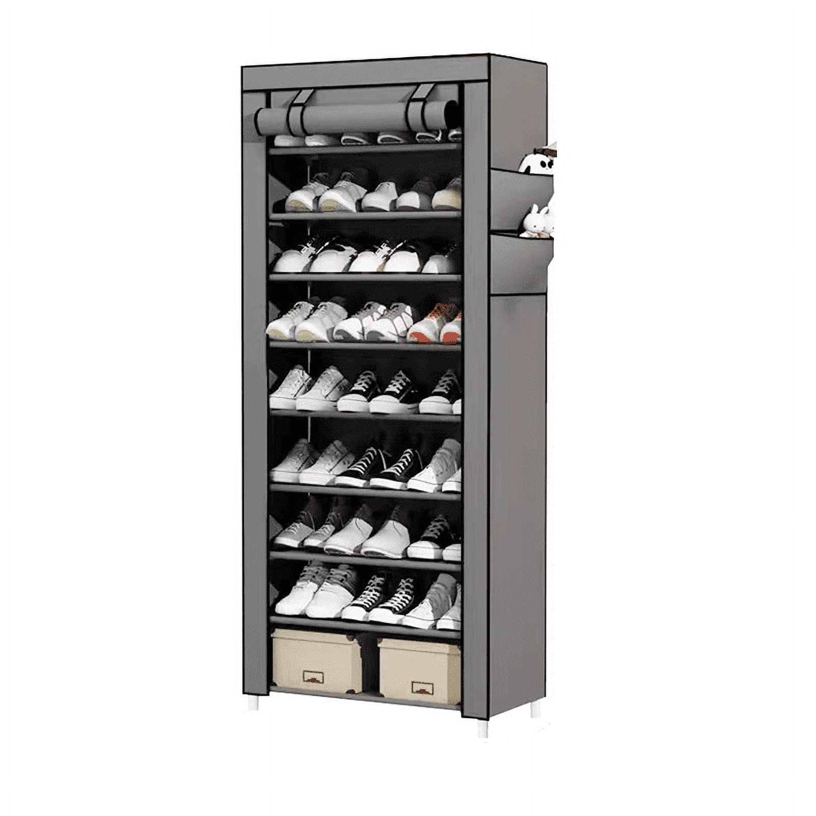 EGNMCR Fabric Shoe Rack Designed For Both Functionality And Style This Shoe Rack Is An Excellent Addition To Any Home Entryway Or Clos shoe rack