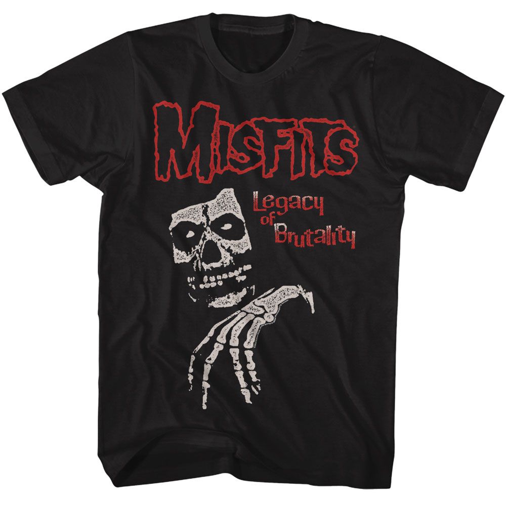Misfits Legacy Of Brutality Black Adult T-Shirt