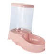 thumbnail image 3 of Tachiuwa Cat Dog Food Dispenser 3.5L Automatic Pet Feeder for Puppy Rabbit Small Dogs Food Dispenser Pink, 3 of 9