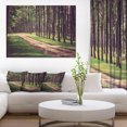 thumbnail image 1 of Vintage Style Forest with Pathway - Modern Forest Canvas Art, 1 of 4