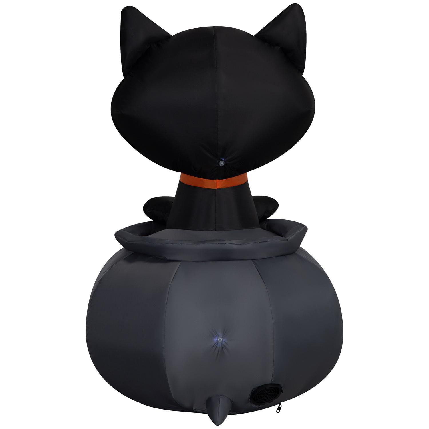 Halloween Inflatable Binx in Cauldron