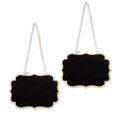thumbnail image 1 of Beistle 66502 Wedding Chalkboard Signs, Black - Pack of 12, 1 of 1