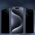 thumbnail image 3 of PANDACO Privacy Tempered Glass Ultra Thin Screen Protector for iPhone 17 Pro Max, 3 of 3