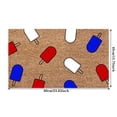 thumbnail image 3 of Independence Day Ice Cream Welcome Decor Doormat Non-Slip Washable Mats Indoor Entrance Front Doormat Natural, Low Profile, Durable Rug for Indoor Outdoor Home Bathroom Floor Decor 16x24IN, 3 of 4
