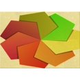 thumbnail image 1 of Ahgly Company Tapis Rectangulaire Lavable en Machine Intérieur Transitionnel Orange Rouge Orange, 7 Pieds x 10 Pieds, 1 of 7