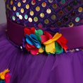 thumbnail image 4 of Robes de Princesse pour Filles Robes des Fêtes Robe pour Enfants Fille à Manches Longues Robe de Princesse pour Fille Robe Longue Cadeau pour l'Halloween Noël, 4 of 8
