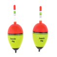 thumbnail image 2 of 2pcs Bright Color Luminous Fishing Float Rock Fishing Buoy Float 40g, 2 of 7