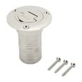 thumbnail image 2 of Boat Deck Fill Filler, Easy To Use Stainless Steel Rustproof Marine Boat Deck Filler With Keyless  For Boat GAS,DIESEL,WASTE,WATER,FUEL, 2 of 8