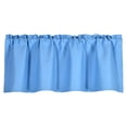 thumbnail image 1 of Living Room Curtains with Valance Valance Curtain for Kitchen Black Out Window Curtains for Living Dining Room Window Valance 57×18Inches Kitchen Window Valance Curtains, 1 of 8