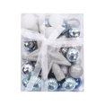 thumbnail image 1 of Honganda Christmas Balls, Solid Color Ball Decorative Artware Festival Ornament, 1 of 8
