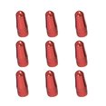 thumbnail image 1 of 10 Pieces Bike Tire Caps Dustproof Color Cycling Tires Air Cover Protective Fittings Aluminum Alloy Solid Color Rim Stem Covers for Replacement Red, 1 of 7