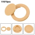 thumbnail image 5 of Ensemble de Housses pour Anneau de Trou de Parasol de Table de Patio et de Jardin 2 Pouces Plastique Brun, 5 of 5