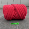 thumbnail image 1 of New Striped Core Spun Crochet Yarn Ice Silk Feeling Polyester Cotton Rope for Handbag Pet Nest Fashion Home Decoration, 1 of 7
