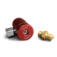 thumbnail image 1 of Duracool® R-1234yf Professional High Side Quick Connect, réglage manuel pour le port de service R-1234yf. Fixation de tuyau évasé SAE M de 1/4 pouces., 1 of 1