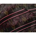 thumbnail image 4 of oneOone Silk Tabby Fabric Swirl & Floral Block Printed Craft Fabric BTY 42 Inch Wide, 4 of 4