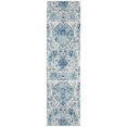 thumbnail image 2 of SAFAVIEH Madison Collection 2'3" x 18' Cream/Turquoise MAD600E Boho Chic Glam Paisley Non-Shedding Living Room Dining Entryway Foyer Hallway Runner Rug, 2 of 5
