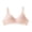 Red, variant on Pcksrro full coverage bra for women Wireless Bra no UnderwireWomen's Solid Color Backless Sexy Seamless Push-Up U-Shaped Beautiful Back Underwear Everyday Bras