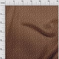 thumbnail image 3 of oneOone Georgette Viscose Brown Fabric Cat Craft Projects Decor Fabric Printed By The Yard 42 Inch Wide, 3 of 4