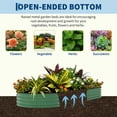 thumbnail image 2 of BeesClover 2 Pcs Raised Garden Beds Outdoor, Outdoor Deep Planter Box Kit with Tool-Free Assembly, Easy Assembly Raised Beds, Durable Planters for Outdoor Plants, 2 of 8