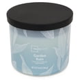 thumbnail image 3 of Mainstays 3-Wick Textured Wrapped Garden Rain Scented Candle, 14 oz, 3 of 6