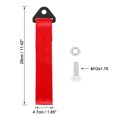 thumbnail image 2 of Unique Bargains Red Universal Vehicle Replacement Towing Hook Bumper Trailer Belt Strap, 2 of 5